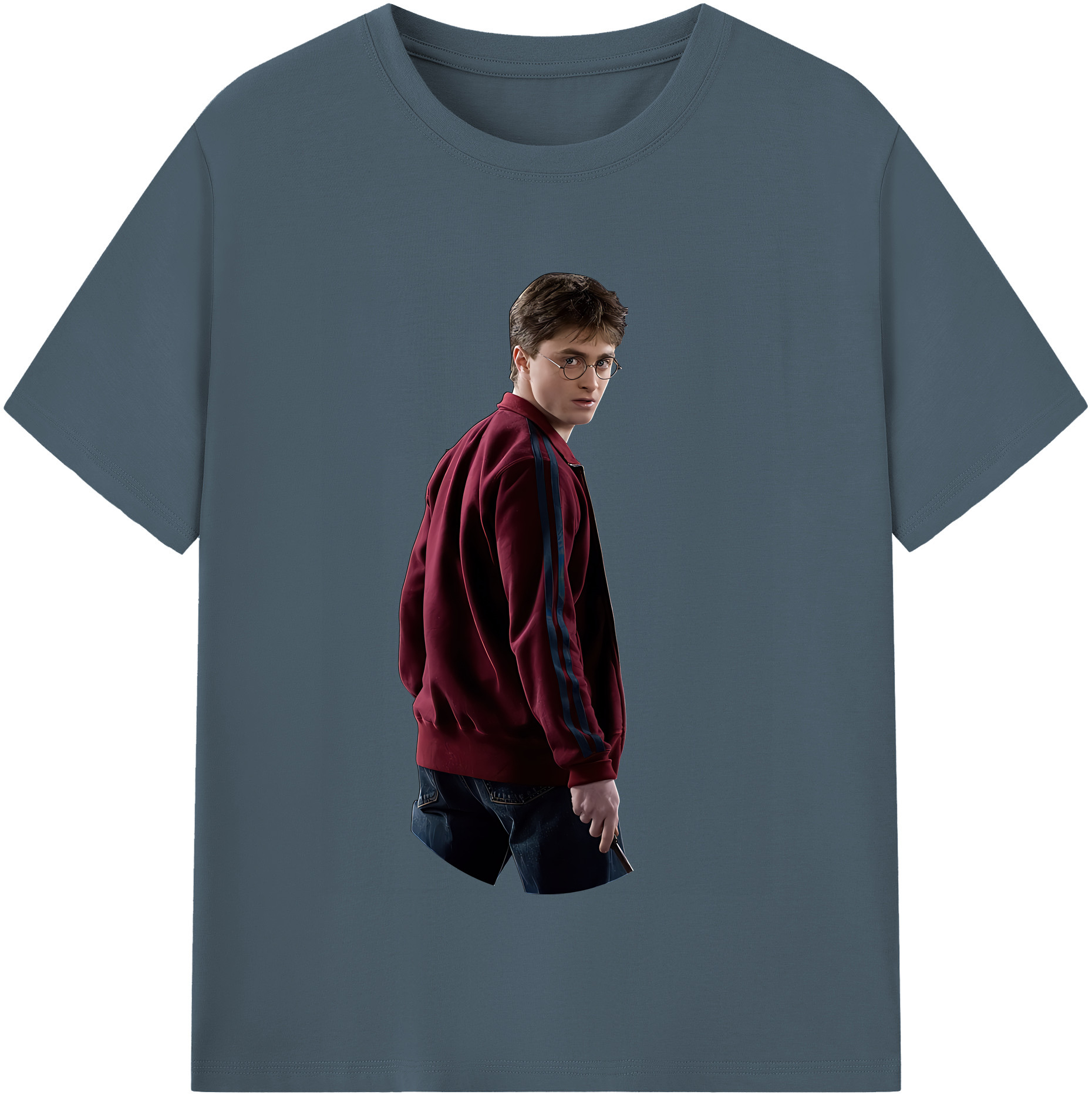 （画像用） Harry Potter ハリー・ポッターシリーズ 綿100％半袖Tシャツ（フロントプリント）